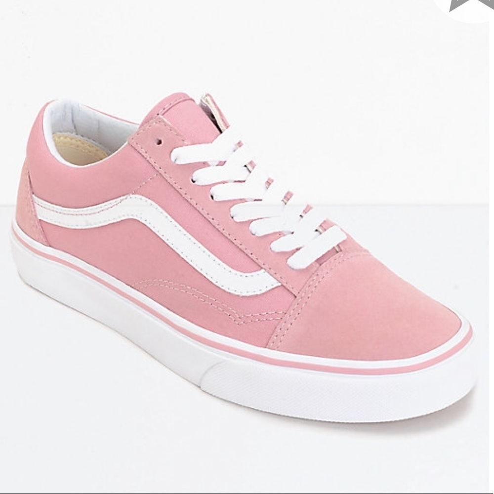 NWOT old skool vans in pink